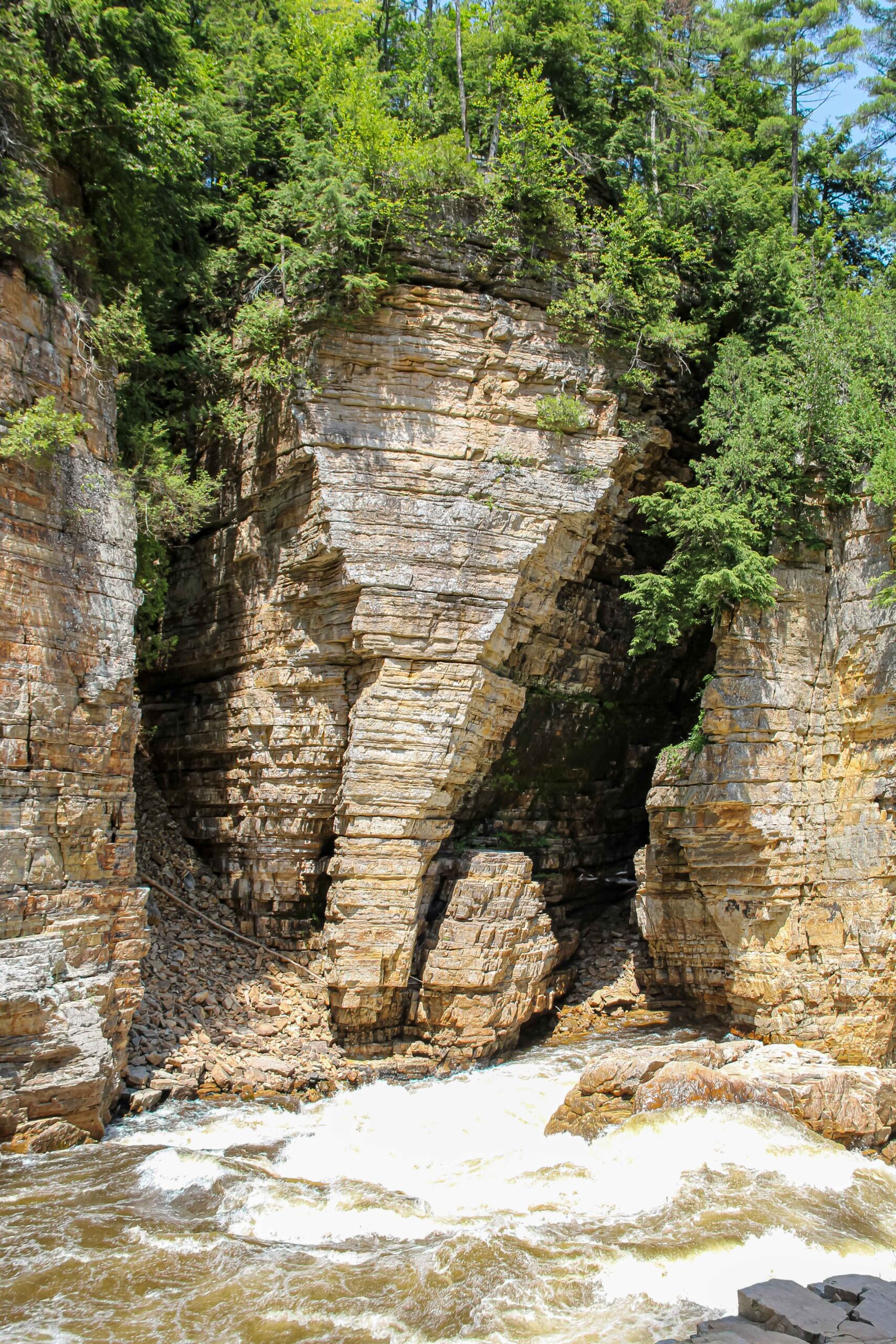 Elephant Rock, Ausable Chasm, NY