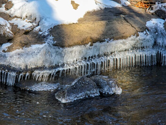 Icicle Waterfalls Rockaway River, NJ