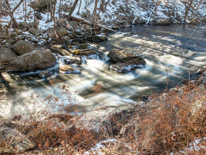 Rockaway River in Winter